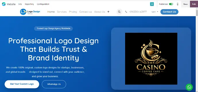 custom odoo website design
